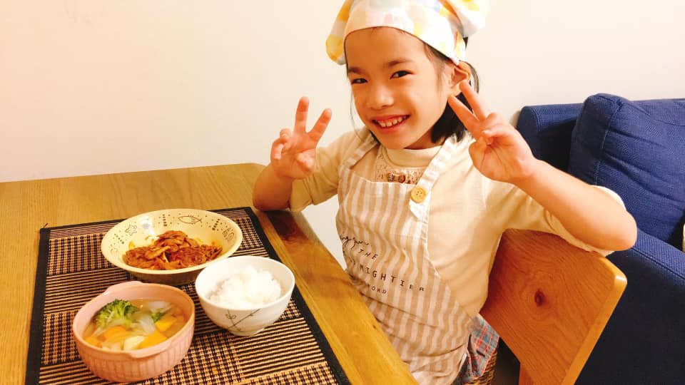 ほとんど一人で料理をすることができました。