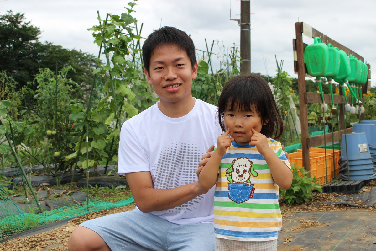 シェア畑さいたま与野　親子での利用者　様